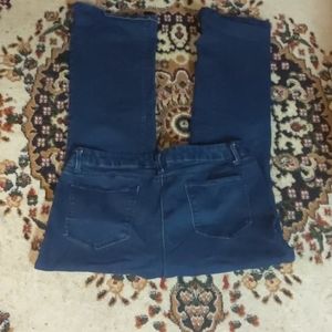 Faded Glory size 18 petite dark wash.